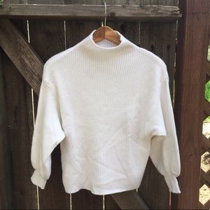 Mock neck sweater